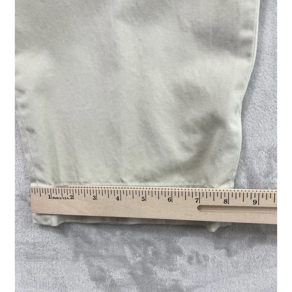 VTG Polo Ralph Lauren Ethan Pants Men 42x30 Khakis Pleated Twill Cotton Trouser